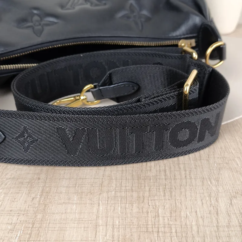 Louis Vuitton Crossbody Bag Over The Moon Black Calfskin 27.5 × 7 × 16 cm — detail view 2 of 10