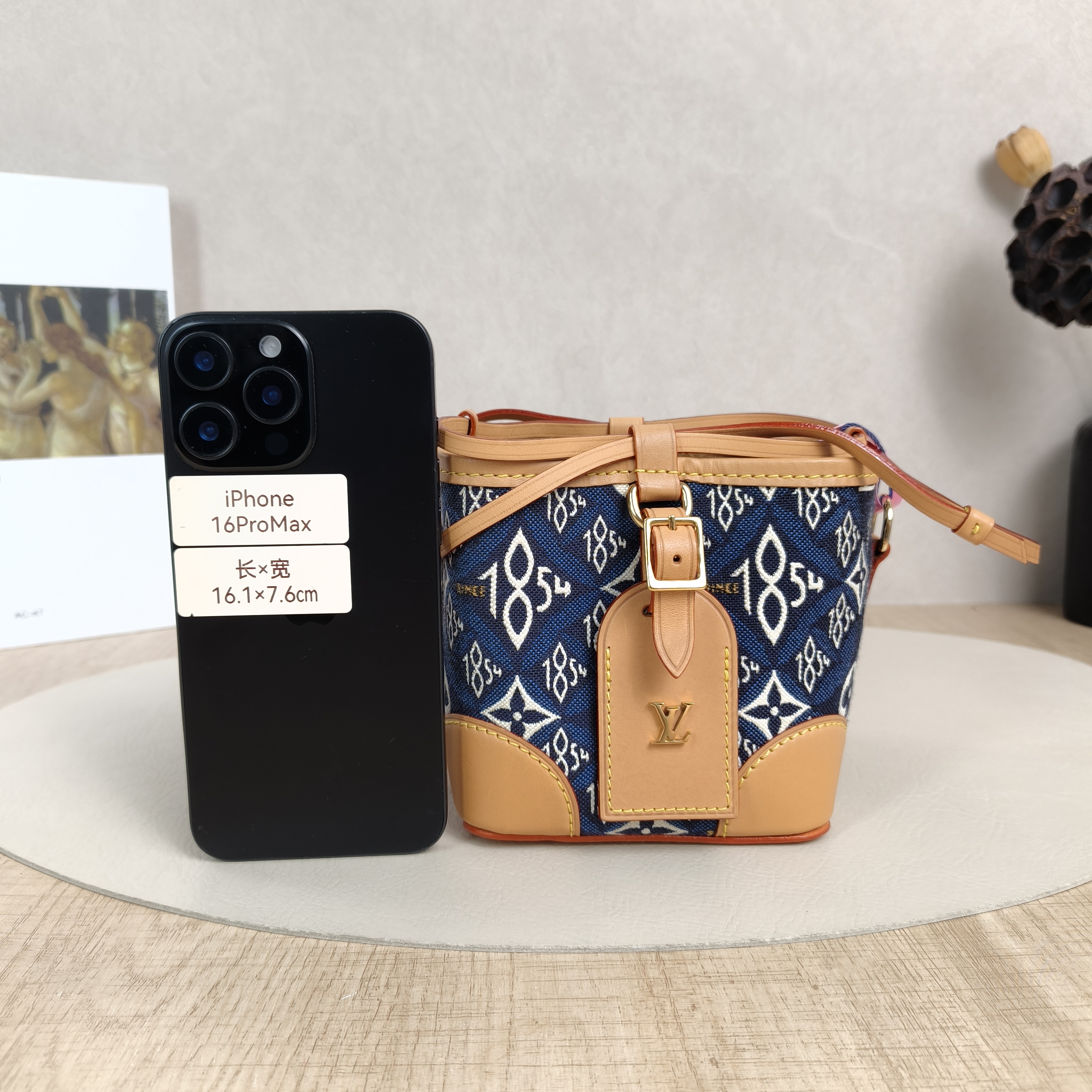 Louis Vuitton Crossbody Bag NOÉ PURSE 1854 mini11.5 × 11.5 × 12 cm — cover view 3 of 5
