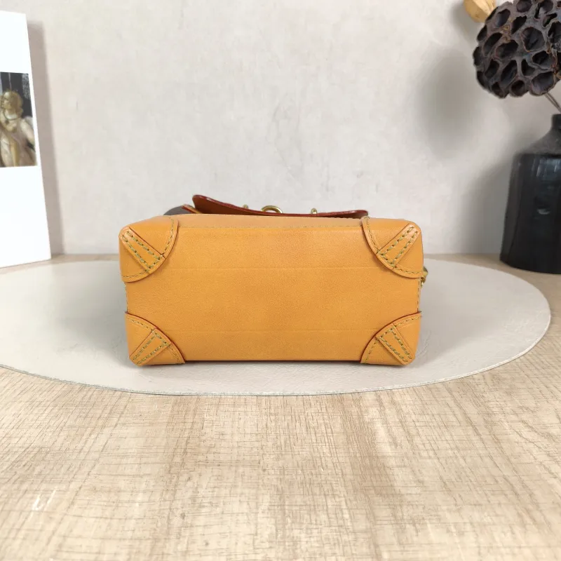 Louis Vuitton Crossbody Bag Steamer 15 Shoulder Bag Brown PVC · Calfskin One Size 16.5 × 8.5 × 20 cm — cover view 2 of 5