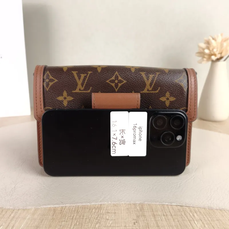 Louis Vuitton Crossbody Bag Dauphine Monogram PVC Mini 20 × 9 × 15 cm — cover view 6 of 6