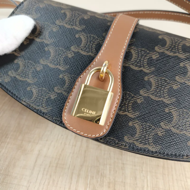 CELINE Crossbody Bag TABOU Monogram PVC Mini 18 × 5 × 8 cm — detail view 1 of 11