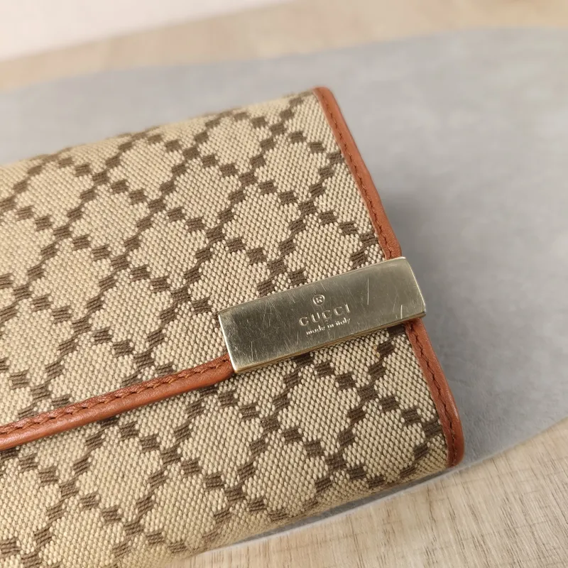 GUCCI Shoulder Bag Wallet Monogram Canvas One Size19 × 3 × 9.5 cm — detail view 8 of 12
