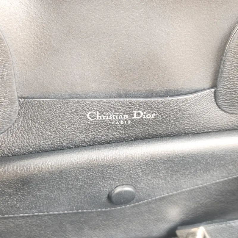 DIOR Top Handle Bag Top Handle Bag Black Calfskin 32 × 19 × 26 cm — detail view 6 of 10