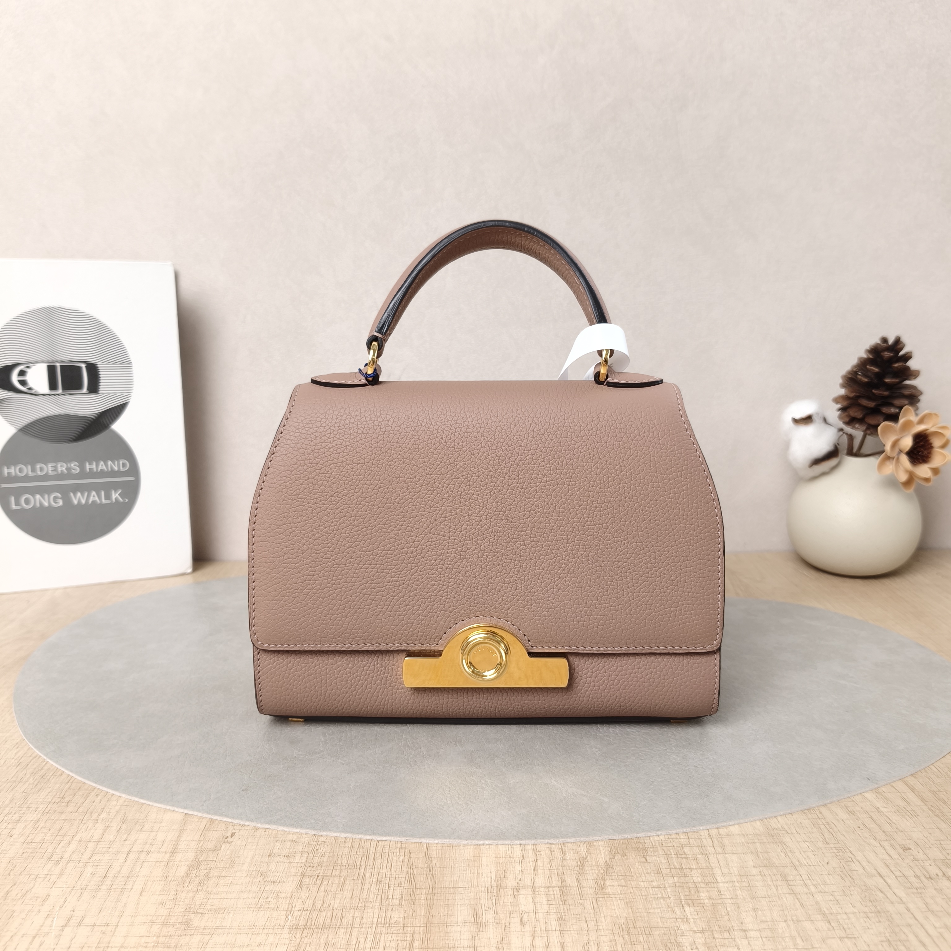 Moynat Crossbody Bagrejane Top Handle Crossbody Bag Calfskin BB20 × 8 × 22 cm