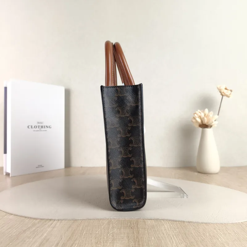 CELINE Crossbody Bag CABAS Mini Monogram PVC Mini 17 × 4 × 20.5 cm — detail view 6 of 10