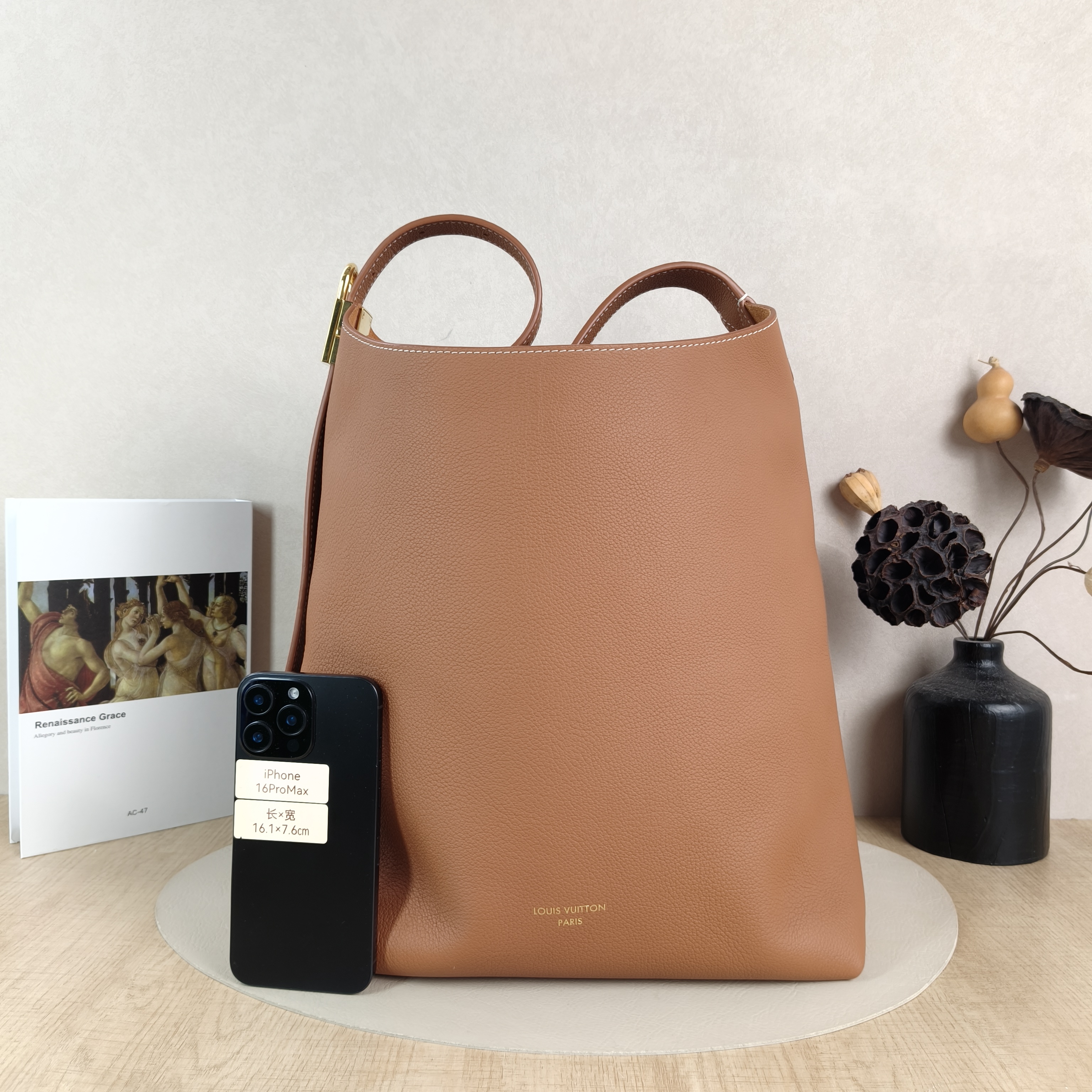 Louis Vuitton Shoulder Bag Low Key Hobo Shoulder Bag Calfskin Medium31 × 18 × 35 cm — cover view 2 of 5