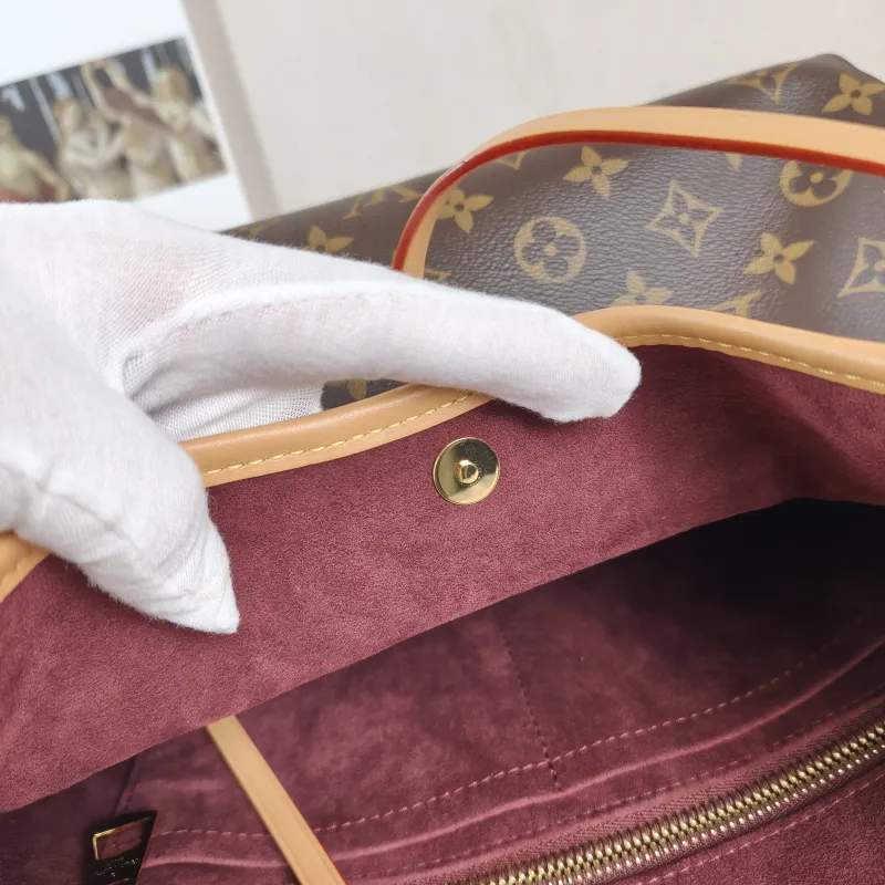 Louis Vuitton Crossbody Bag Carryall Monogram PVC Small 29 × 12 × 24 cm — detail view 8 of 13