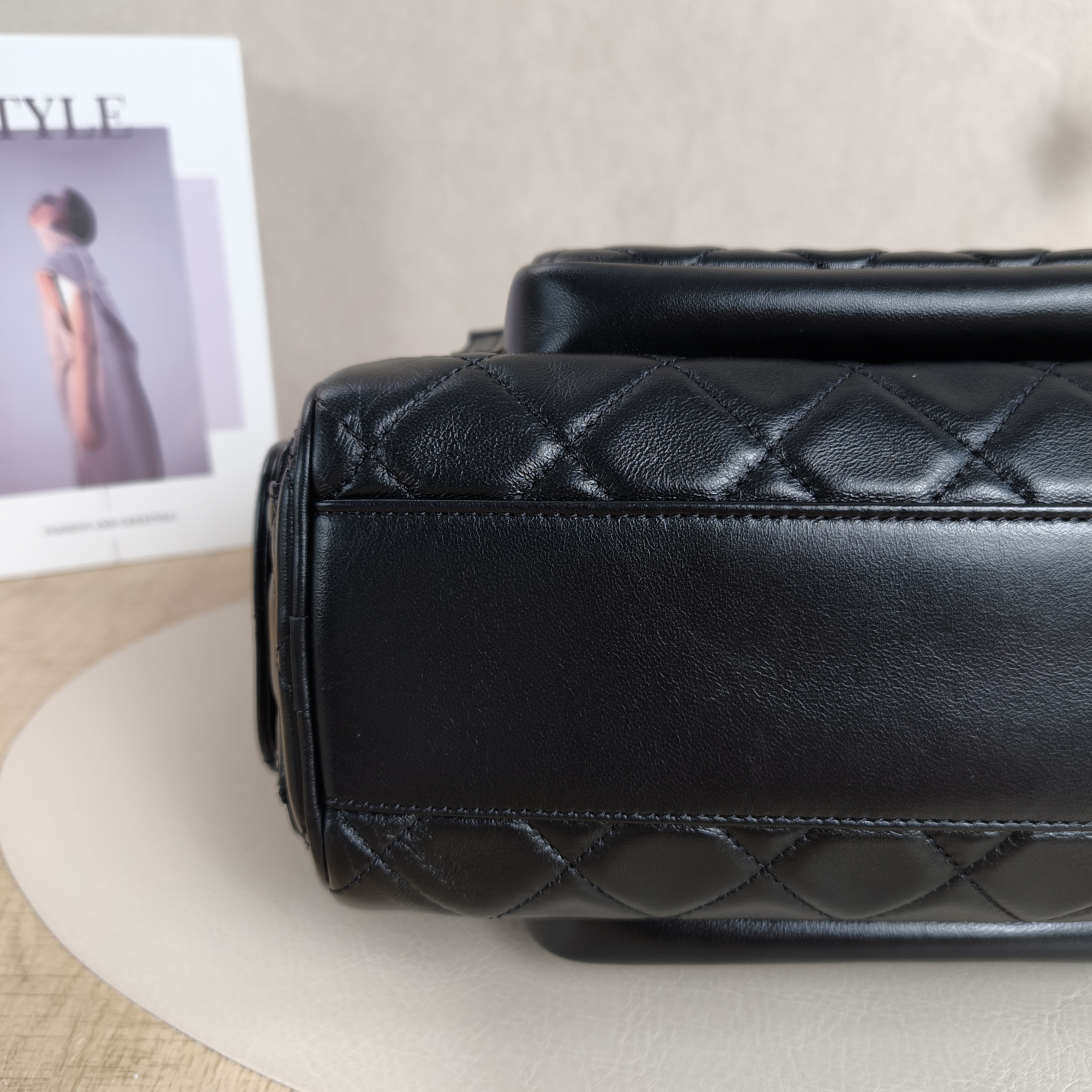 Chanel Crossbody Bag24k Camera Bag Black Lambskin24 × 17 × 18 cm — cover view 6 of 10
