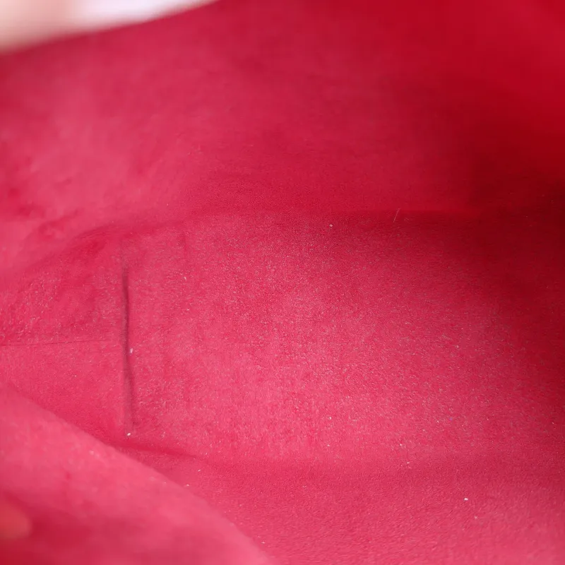 Louis Vuitton Crossbody Bag Surène BB Chain Bag Red Monogram PVC · Calfskin BB 24 × 11 × 17 cm — detail view 8 of 11