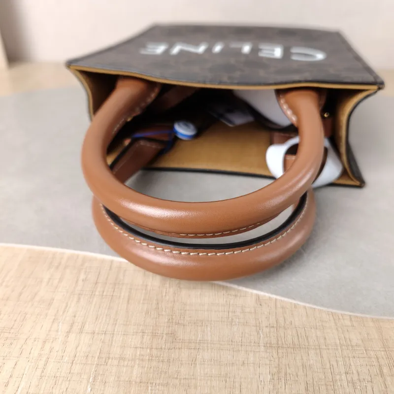CELINE Crossbody Bag CABAS Mini Monogram PVC Mini 17 × 4 × 20.5 cm — detail view 11 of 12