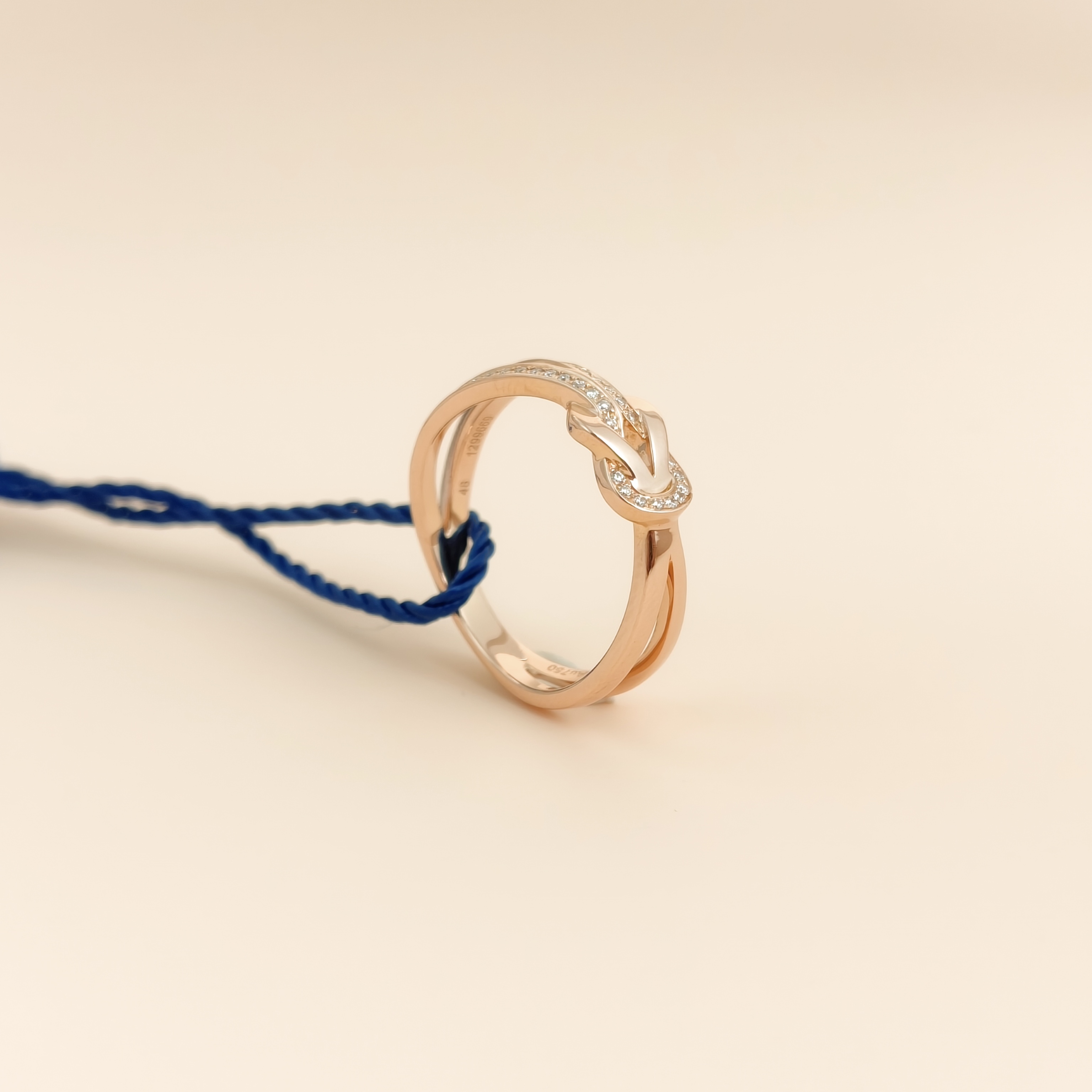 FRED Ring Chance Infinie Collection Ring Rose Gold Diamond18KR ose Gold One Size48
