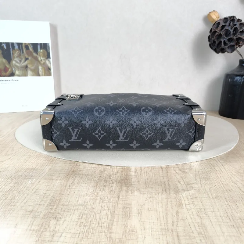 Louis Vuitton Crossbody Bag Side Trunk East West Box Monogram PVC Medium 28 × 7 × 15 cm — cover view 3 of 5