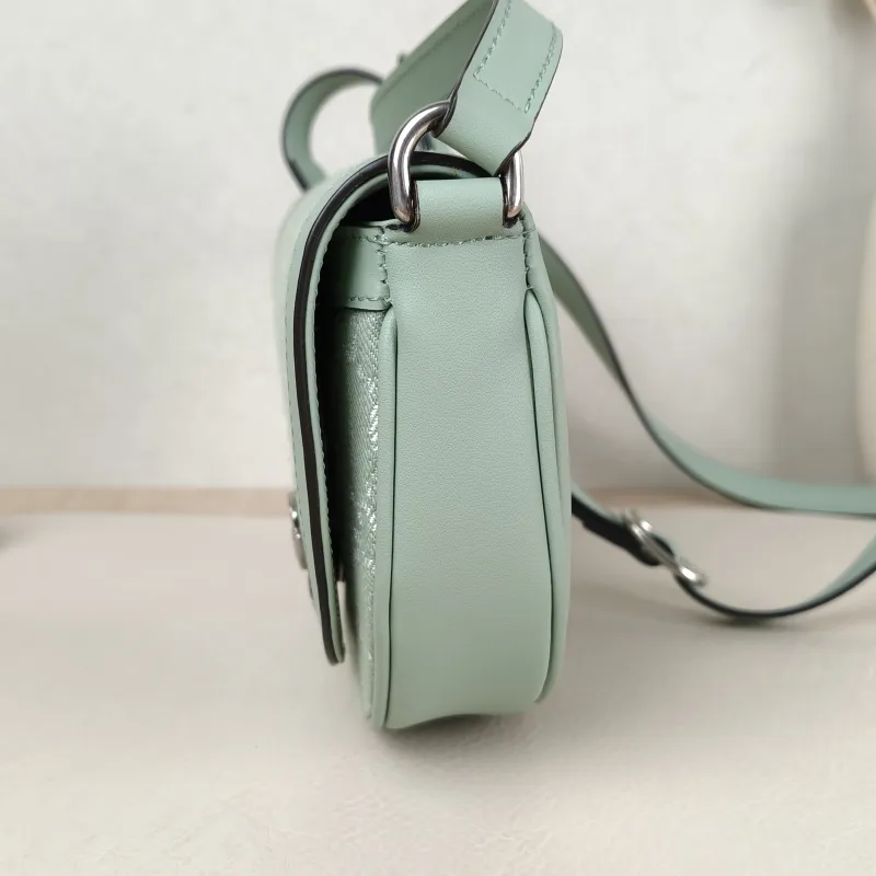 GUCCI Crossbody Bag Ophidia Green Mini 20 × 4 × 13.5 cm — detail view 11 of 11