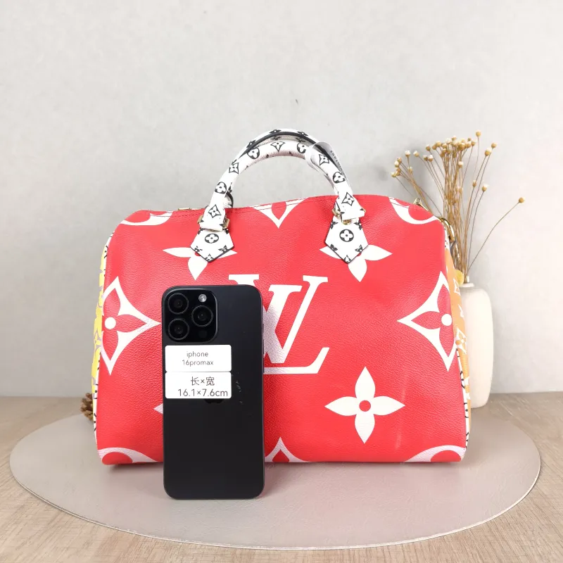 Louis Vuitton Top Handle Bag Speedy30 Colorblock PVC Large 30 × 17 × 21 cm — cover view 5 of 5