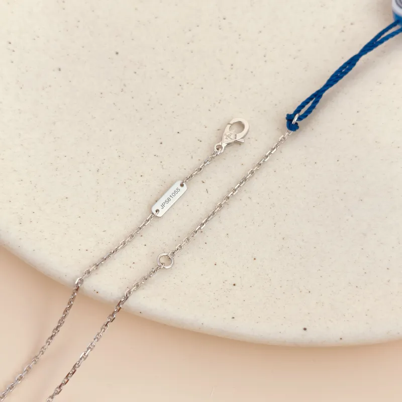 Van Cleef & Arpels Necklace Alhambra White Gold18KW hite Gold Vintage Small1.5 × 1.5 × 40.5 cm — cover view 6 of 8