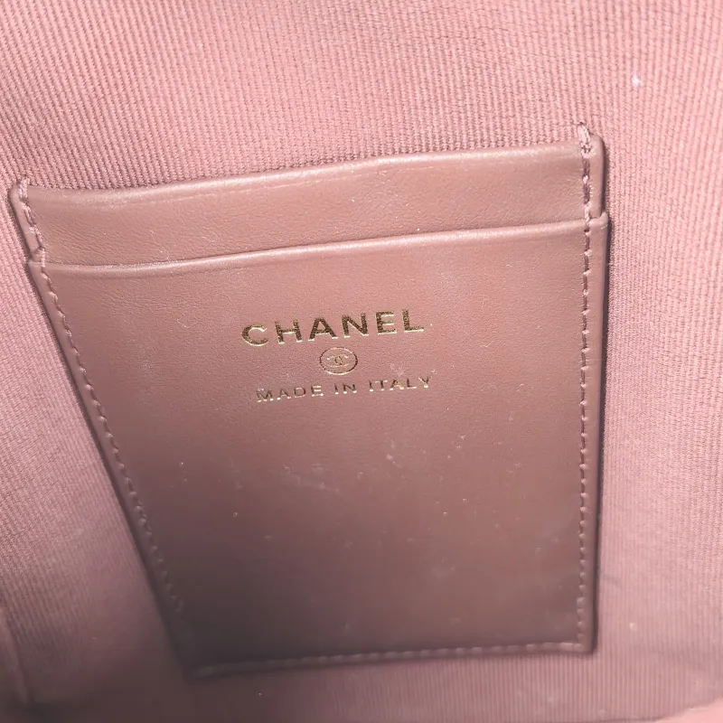 Chanel Crossbody Bag Mini Backpack Crossbody Bag Black Grained Calfskin One Size 13 × 9 × 18 cm — detail view 2 of 12