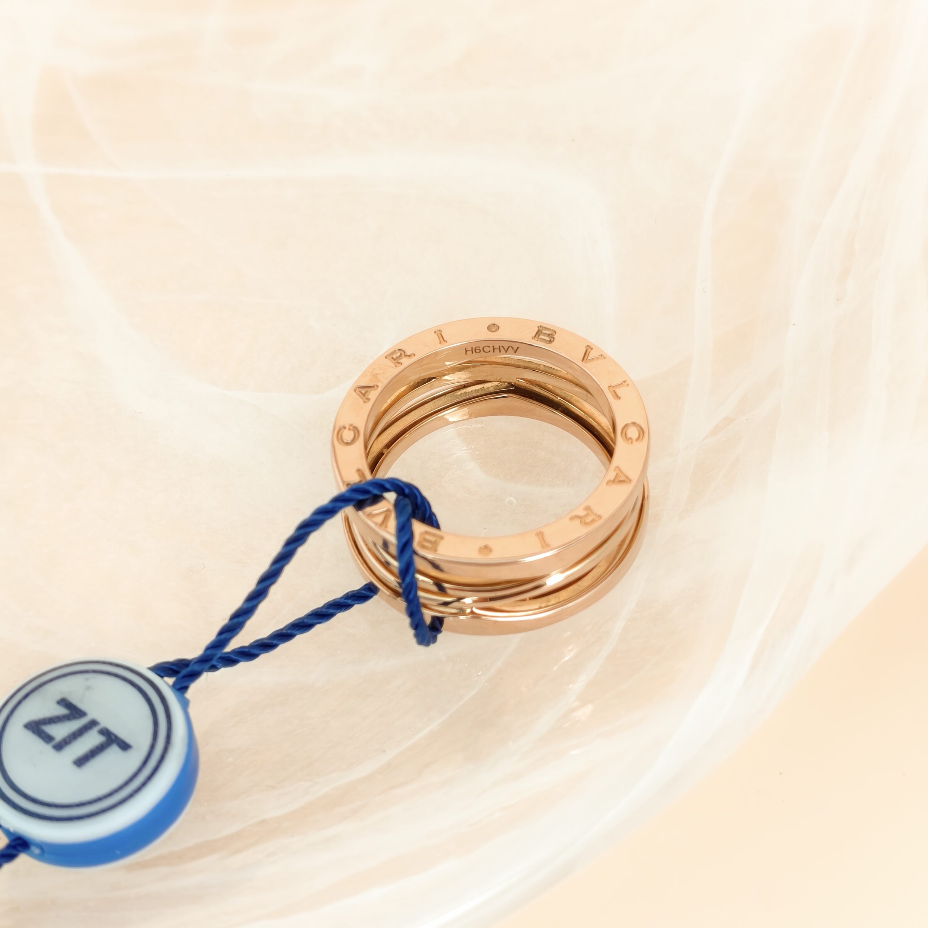 Bvlgari Ring B.zero1Collection Ring Rose Gold 18KR ose Gold One Size58 — cover view 3 of 6