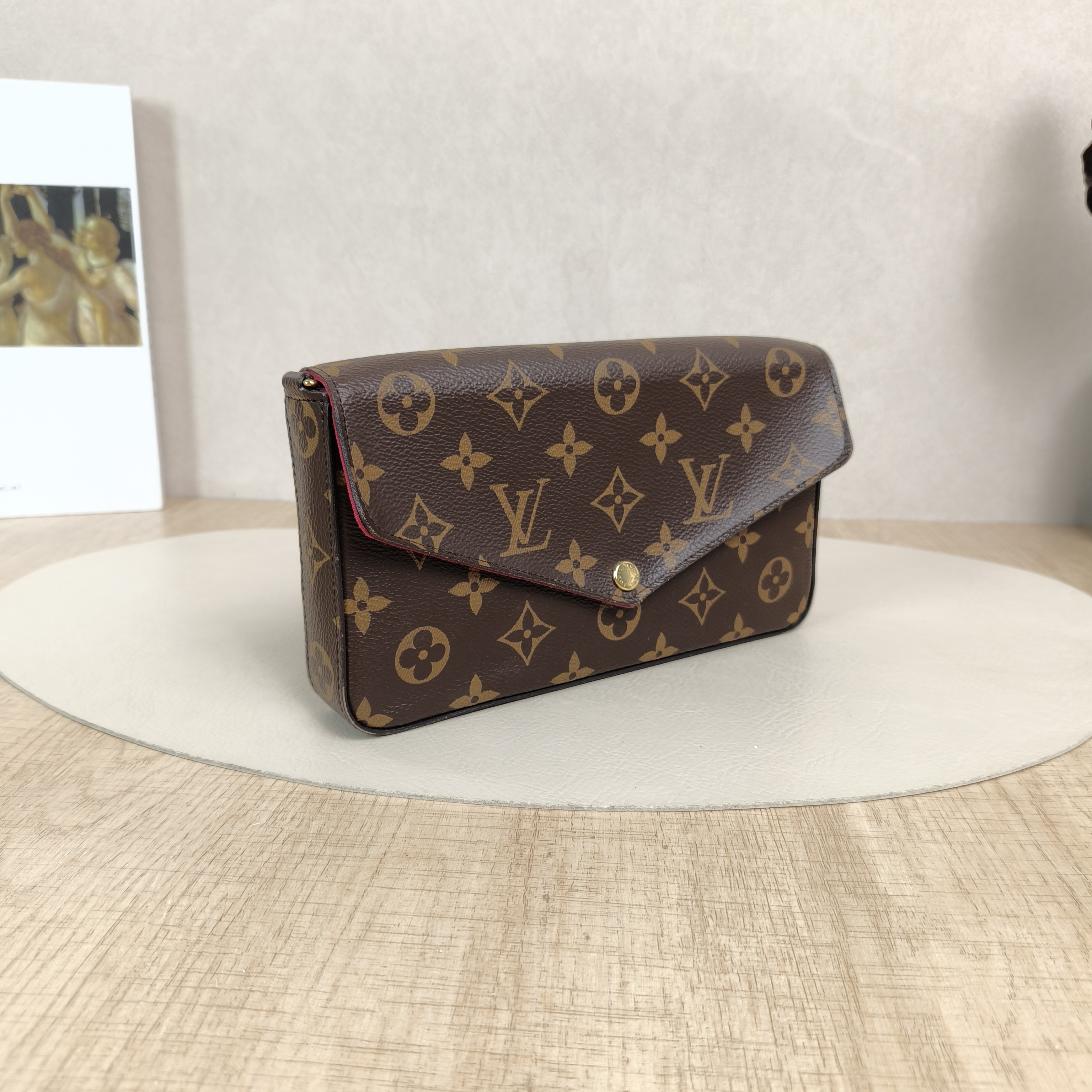Louis Vuitton Crossbody Bag Pochette Félicie Monogram PVC Small21 × 3 × 12 cm — cover view 2 of 6