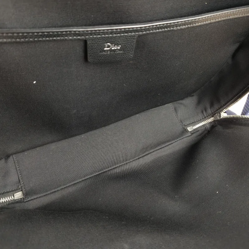 DIOR Top Handle Bag Top Handle Bag Black Calfskin 35 × 9 × 27.5 cm — detail view 4 of 11