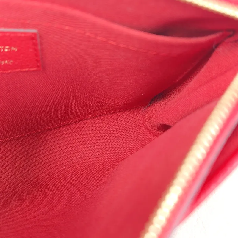 Louis Vuitton Crossbody Bag Pallas Cluth woc Red PVC One Size 23 × 5 × 13 cm — detail view 8 of 12