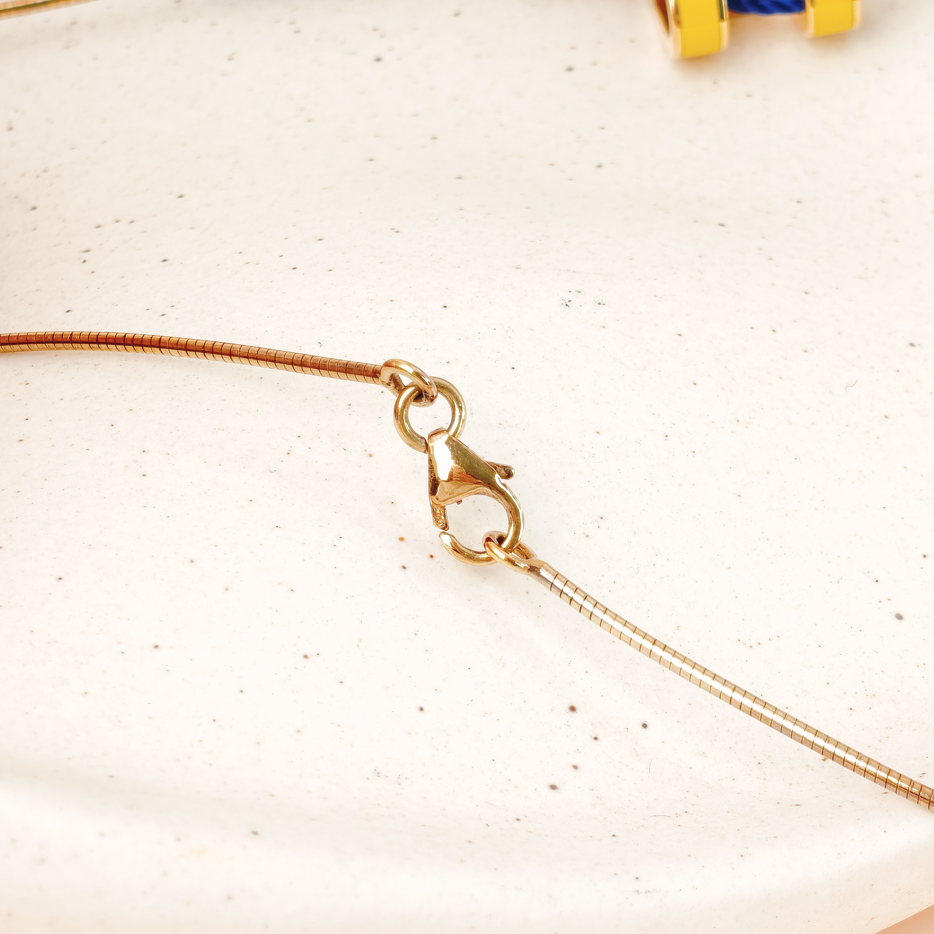 Hermès Necklace Pop HN ecklace Yellow Large42cm — cover view 3 of 8