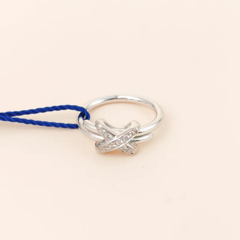 CHAUMET Ring Jeux de Liens · Collection · Ring White Gold18KW hite Gold One Size53