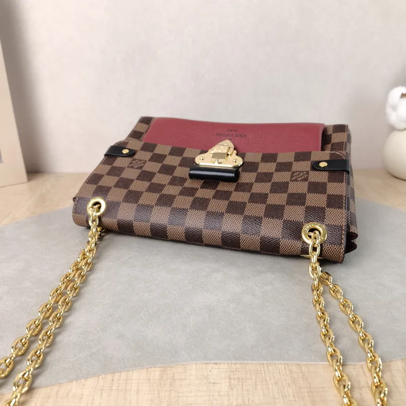 Louis Vuitton Shoulder Bag VAVIN Red · PVC Small 25 × 9.5 × 17 cm — detail view 1 of 13