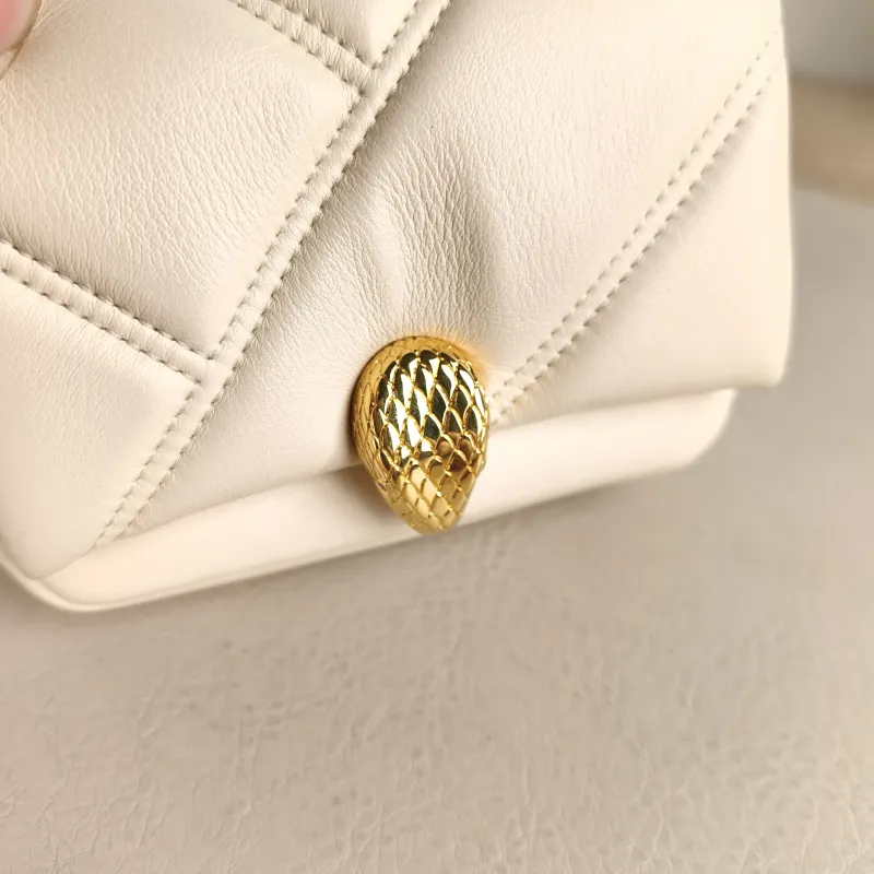 Bvlgari Crossbody Bag Serpenti Cabochon Calfskin Mini 11 × 4 × 9 cm — detail view 8 of 10