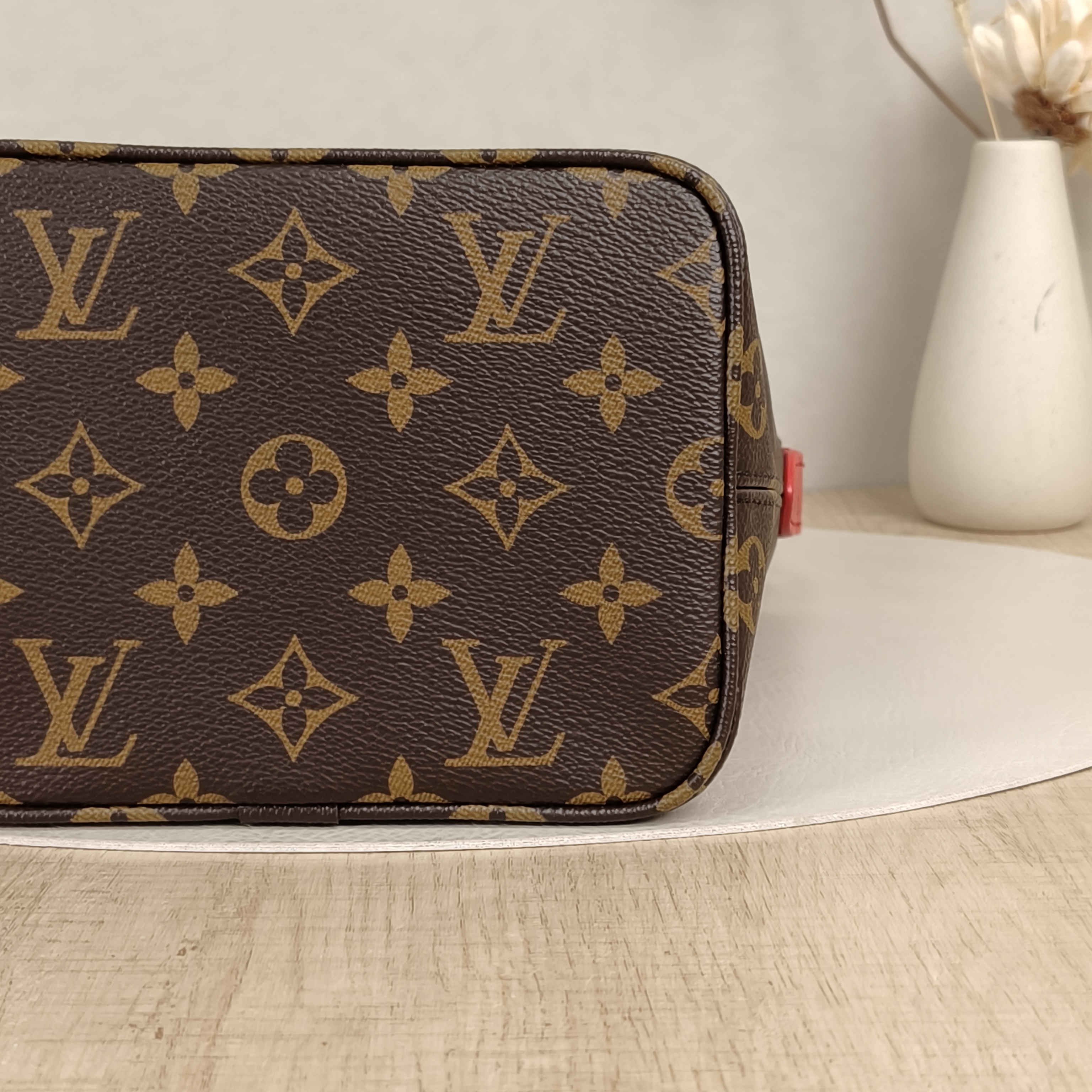 Louis Vuitton Top Handle Bag ALL IN BB Monogram Red PVCBB16 × 12 × 18 cm — cover view 6 of 9