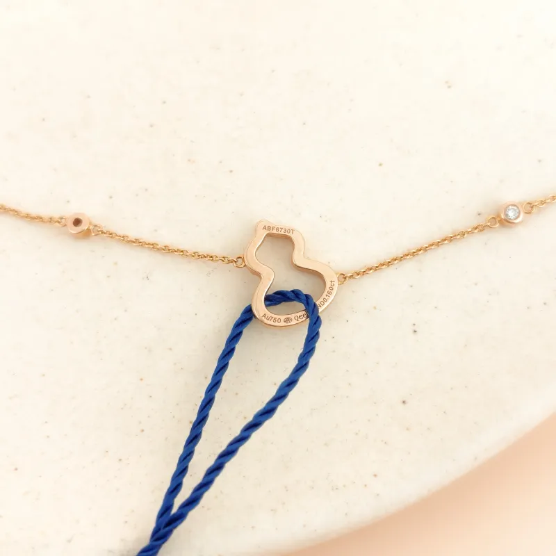 Qeelin Bracelet Wulu Collection Bracelet Rose Gold Diamond18KR ose Gold One Size 18cm — cover view 4 of 7