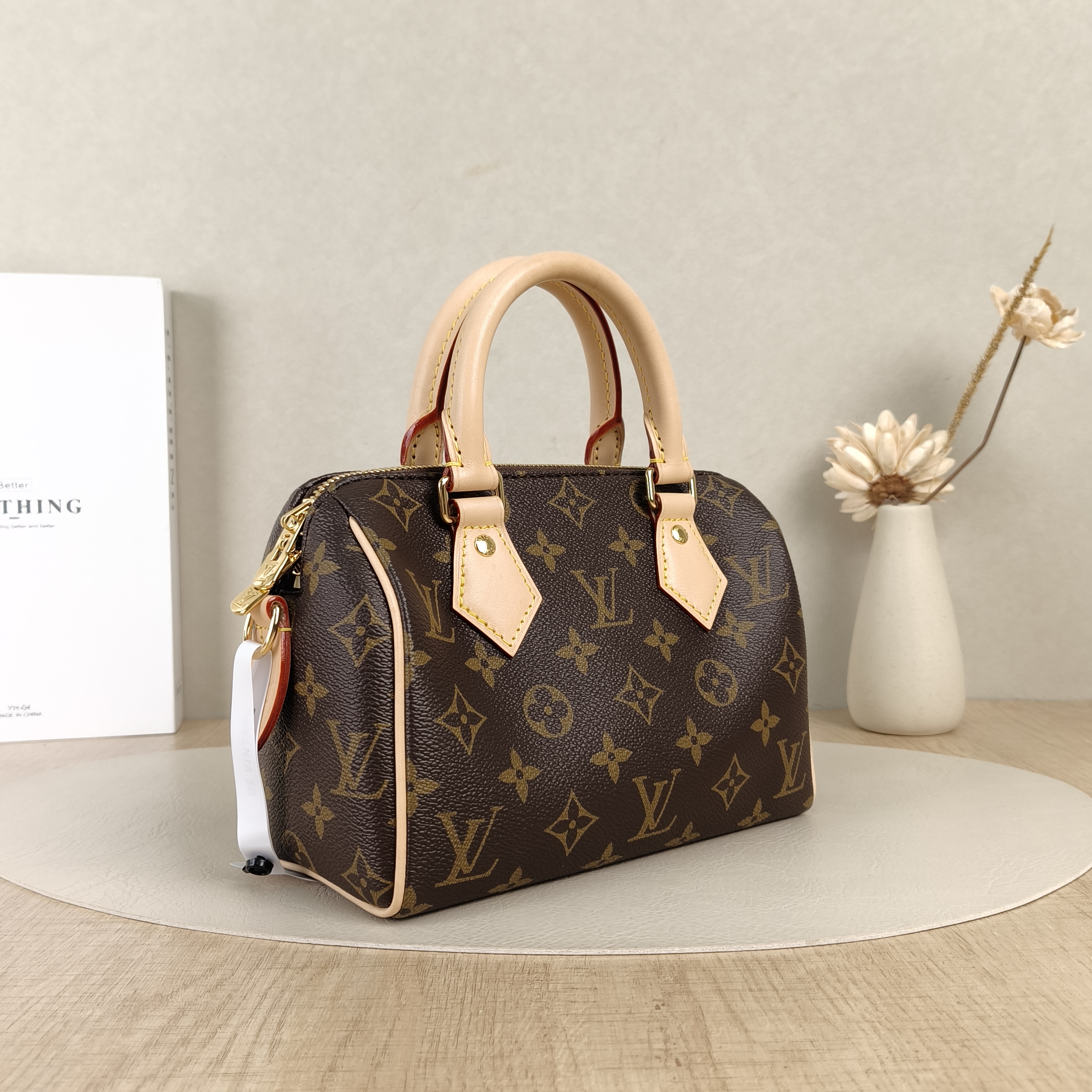 Louis Vuitton Crossbody Bag Speedy20 Shoulder Strap PVC Small20.5 × 12 × 13.5 cm — cover view 6 of 6