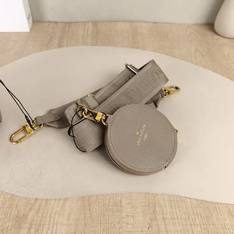 Louis Vuitton Crossbody Bag Papillon · White Empreinte Embossed Calfskin Monogram BB20 × 10 × 10 cm — detail view 1 of 11