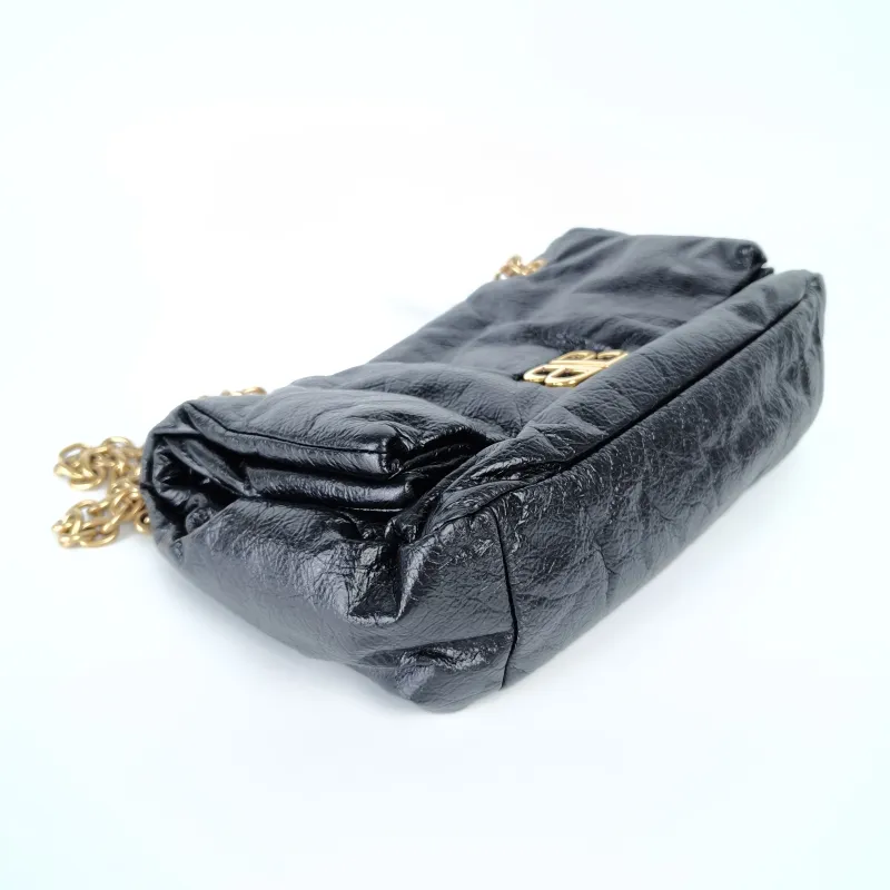 BALENCIAGA Shoulder Bag MONACO Chain Bag Black Calfskin28 × 10 × 18 cm — detail view 20 of 31