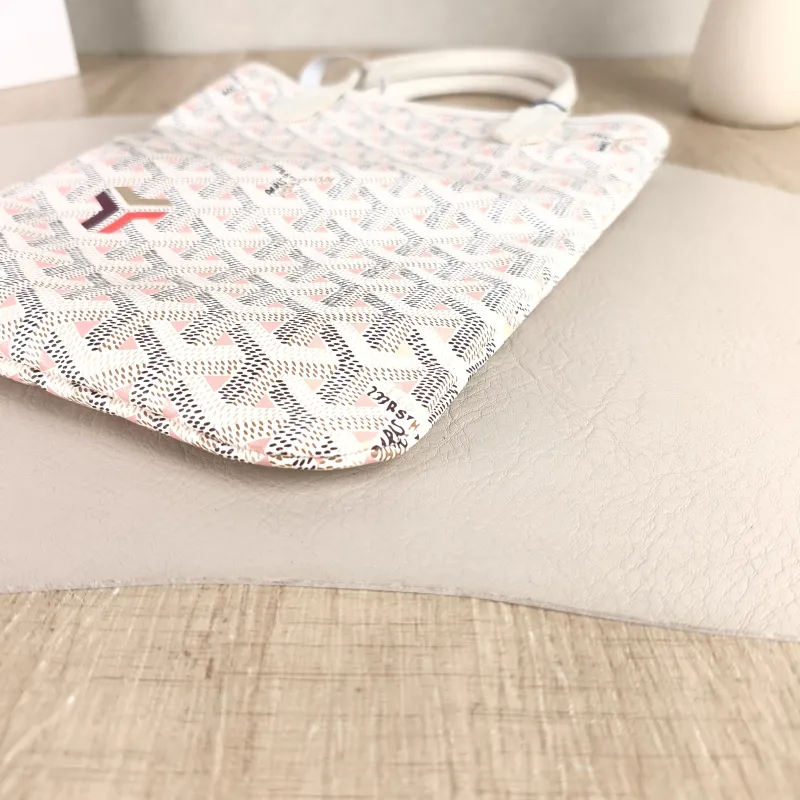 GOYARD Crossbody Bag poitiers y Tote Bag Pink White ine Canvas Small 21 × 1 × 24 cm — detail view 5 of 8
