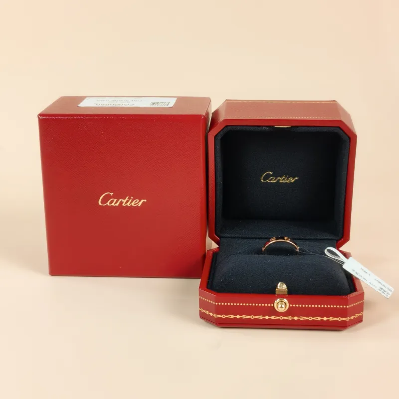 CARTIER Ring Love Rose Gold 18KR ose Gold Small 50 — cover view 4 of 7