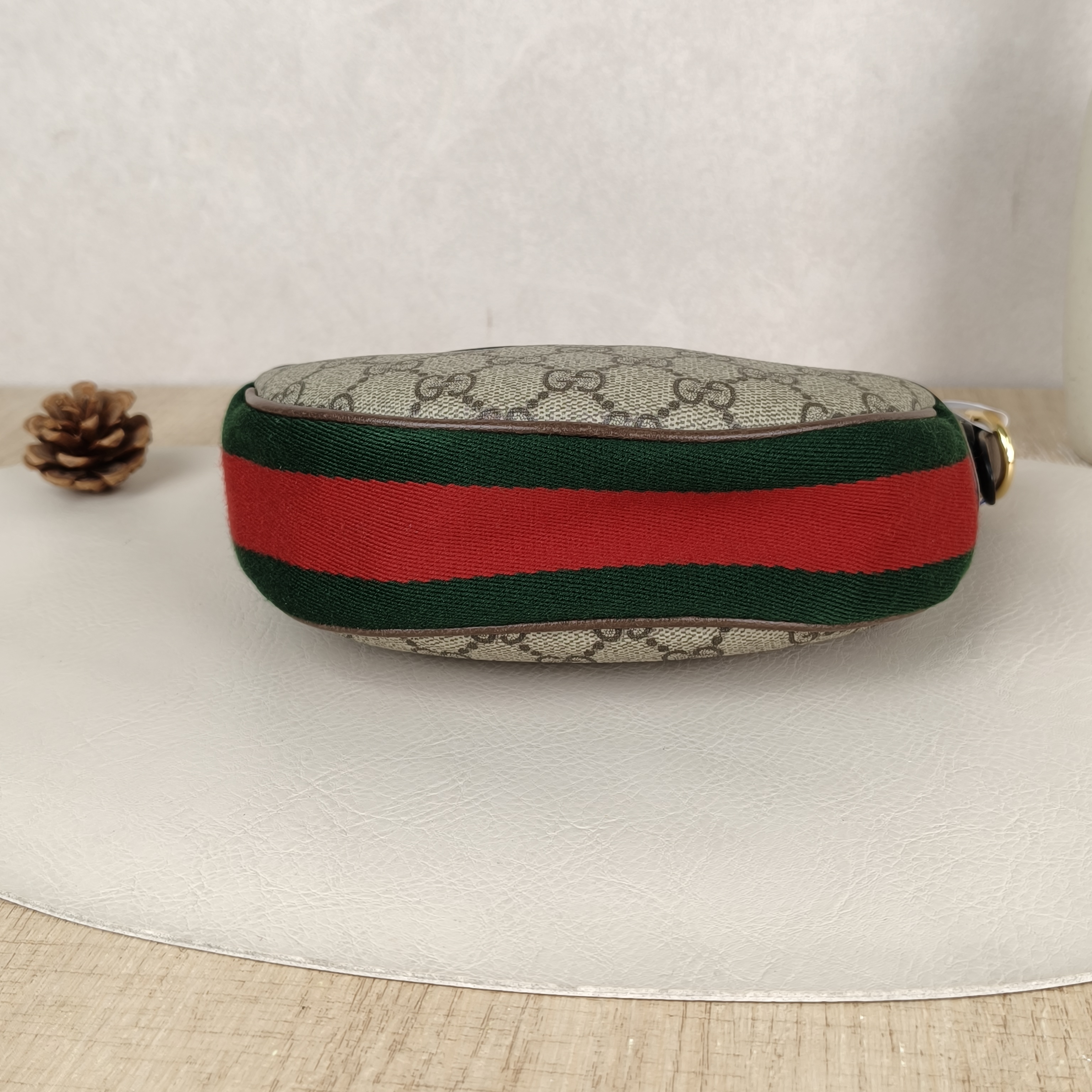 GUCCI Clutch Ophidia Monogram Canvas Calfskin One Size23 × 5 × 14 cm — cover view 3 of 9