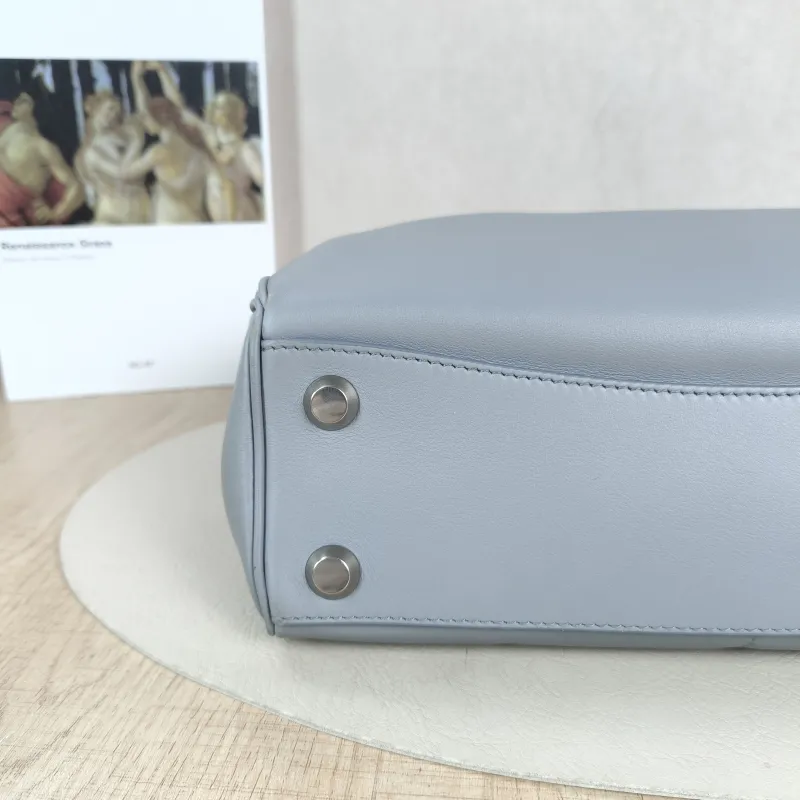 BALENCIAGA Crossbody Bag RODEO Grey Calfskin Small 27 × 10 × 20 cm — detail view 1 of 12