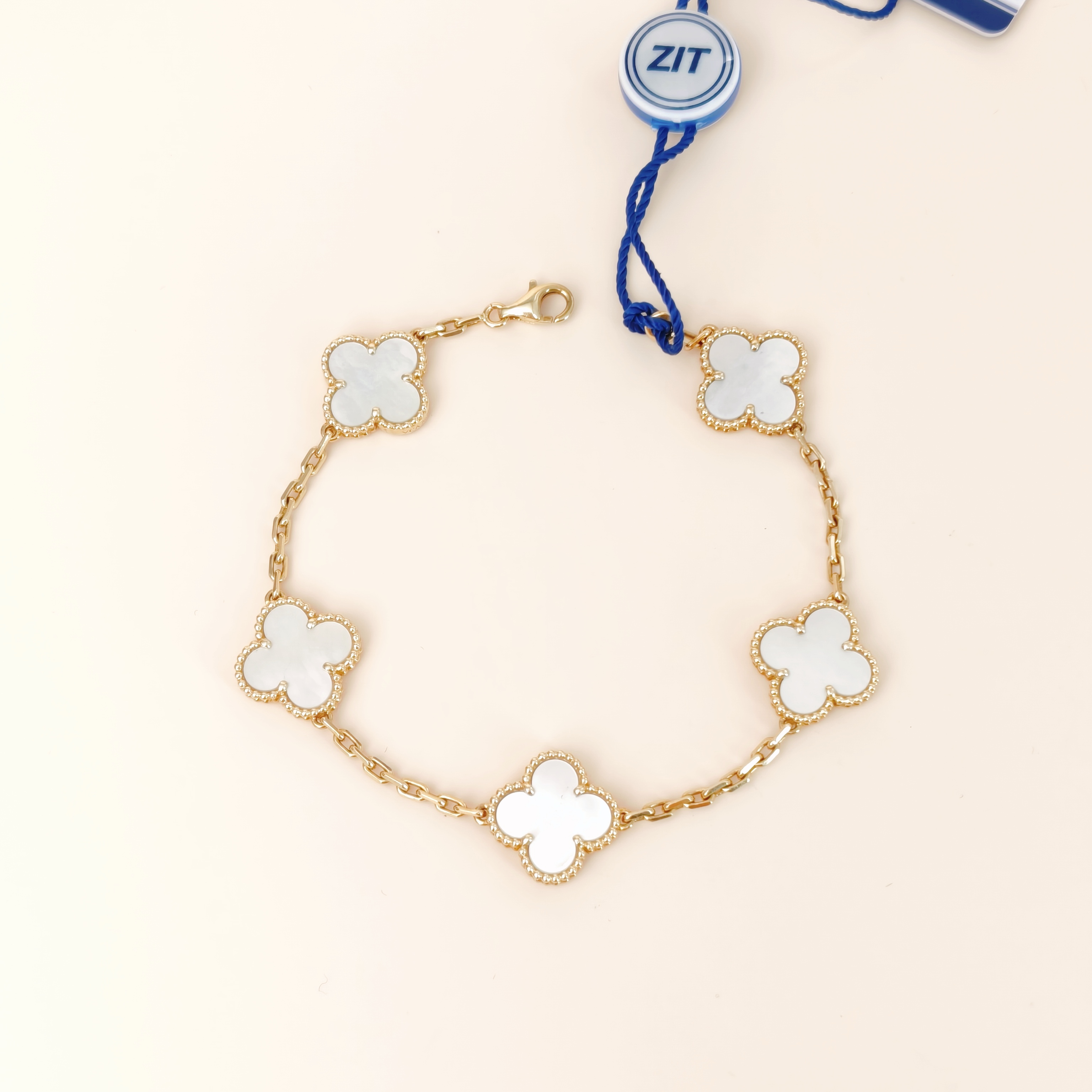 VANCLEEFARPELS Jewelry Alhambra 18K Vintage 1.5*1.5*19