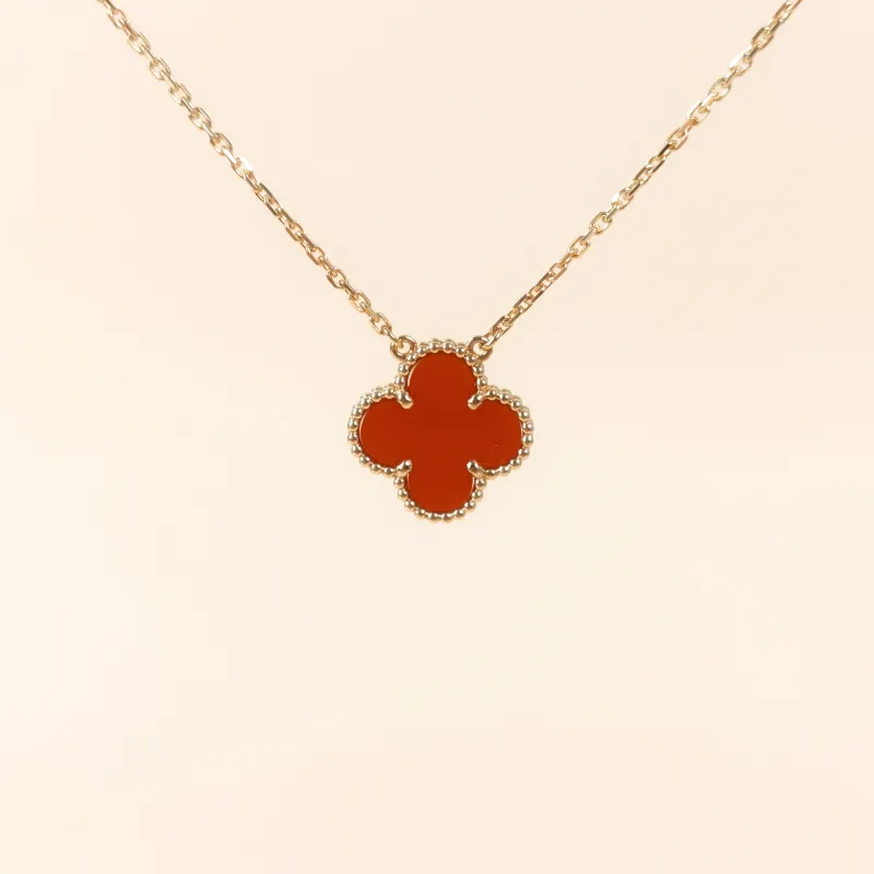 Van Cleef & Arpels Necklace Alhambra Alhambra Collection Necklace 18KY ellow Gold Vintage Small42cm
