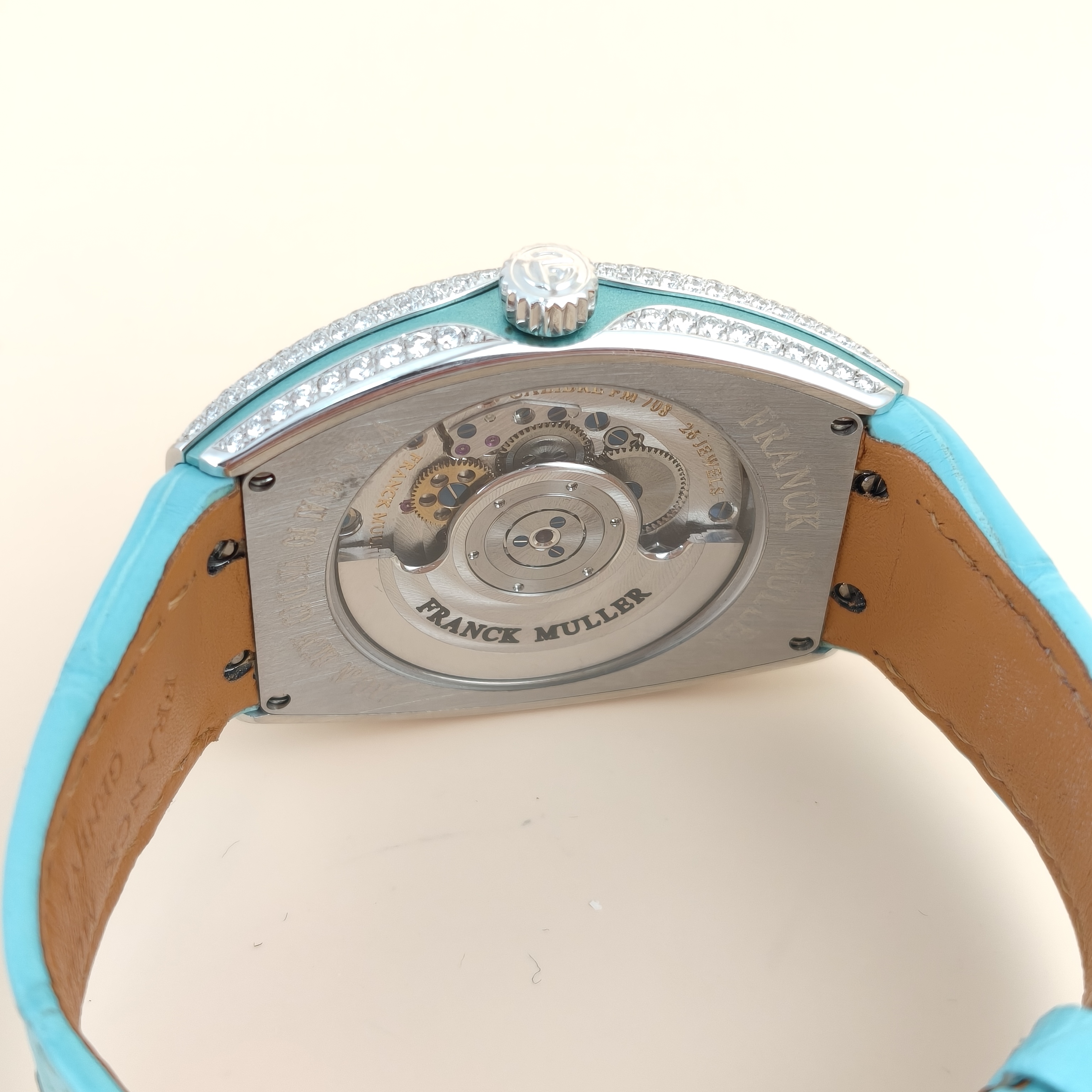 FRANCK MULLER Watch Vanguard Collection Watch Blue Silver One Size36*49 — cover view 6 of 7