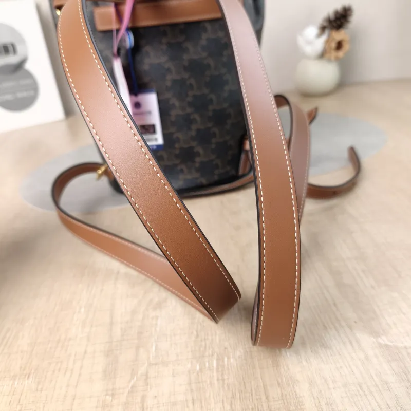 CELINE Backpack BONNIE Backpack Monogram PVC One Size 18 × 13 × 25 cm — detail view 6 of 12