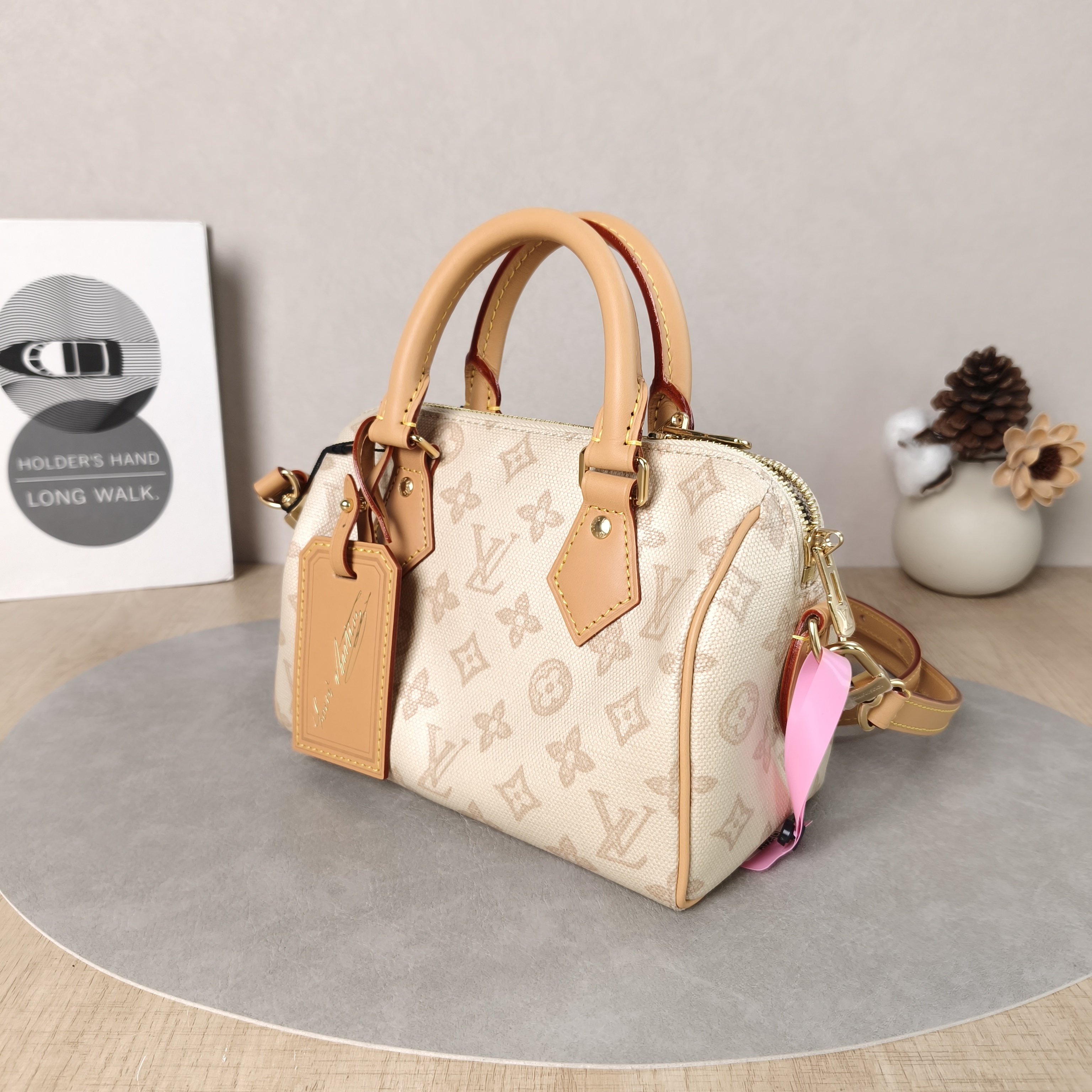 Louis Vuitton Crossbody Bag Speedy20Brown Colorblock PVC One Size20.5 × 12 × 13.5 cm — cover view 2 of 6