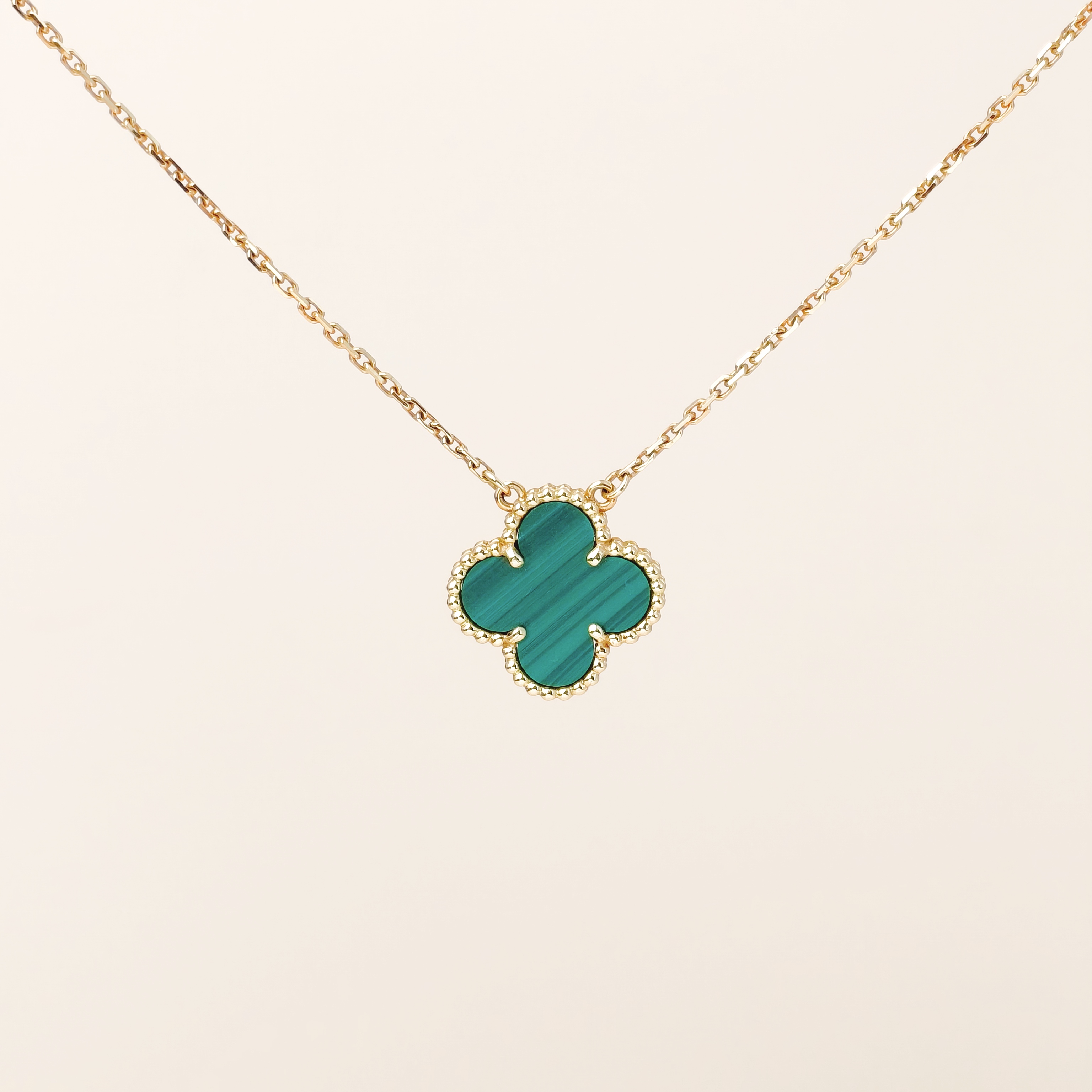 VANCLEEFARPELS Jewelry Alhambra 18K Vintage 1.5*1.5*42
