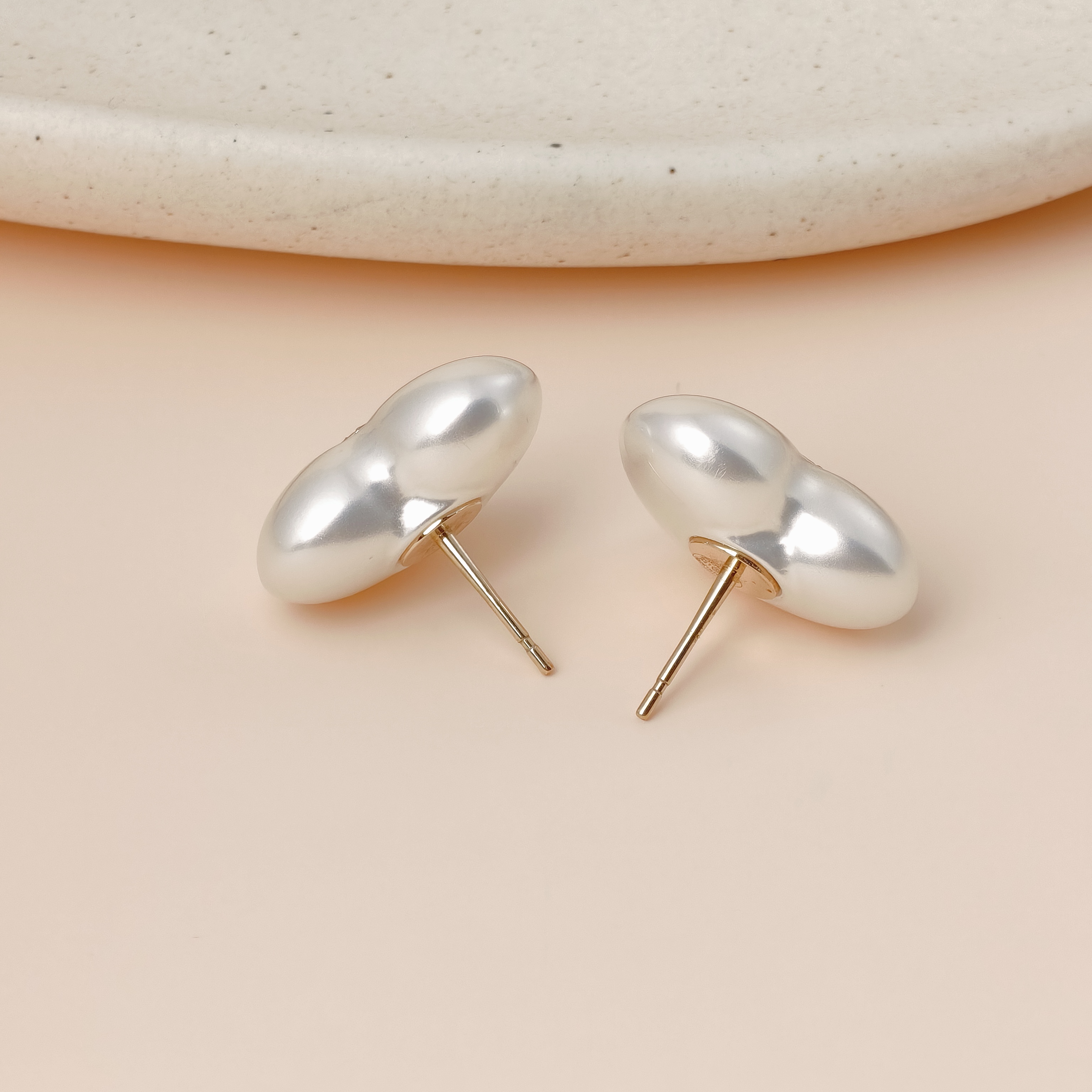 Chanel Earrings Earrings White One Size — cover view 8 of 8