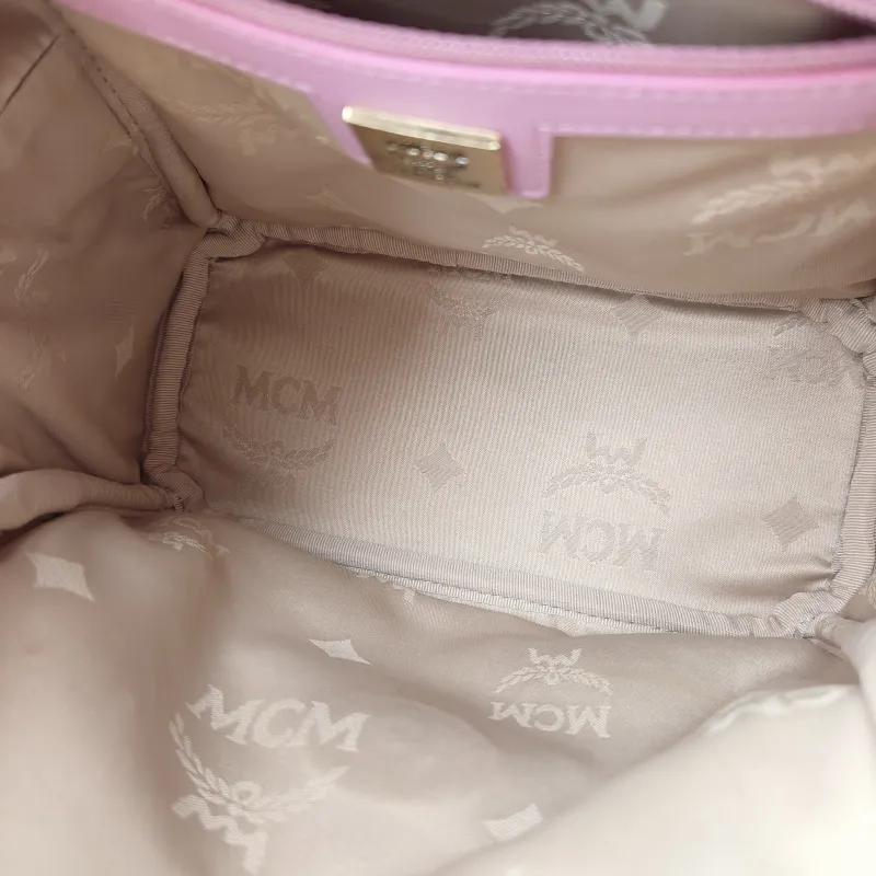 MCM Backpack Backpack Pink PVC One Size21 × 10 × 26 cm — detail view 13 of 13