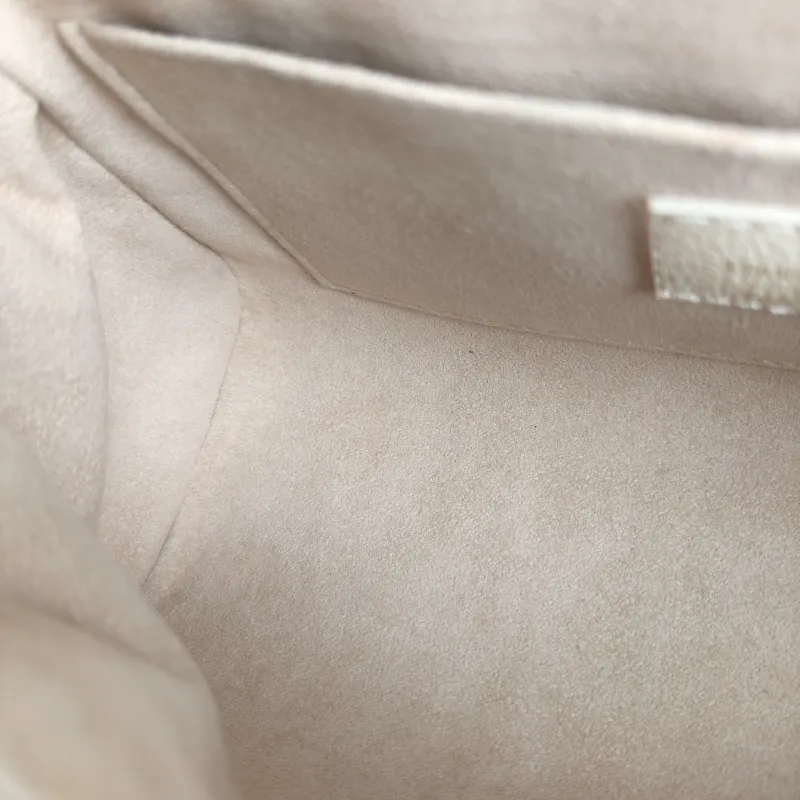 Louis Vuitton Crossbody Bag Favorite White · Pink Empreinte Embossed Calfskin Medium 24 × 9 × 14 cm — detail view 6 of 11