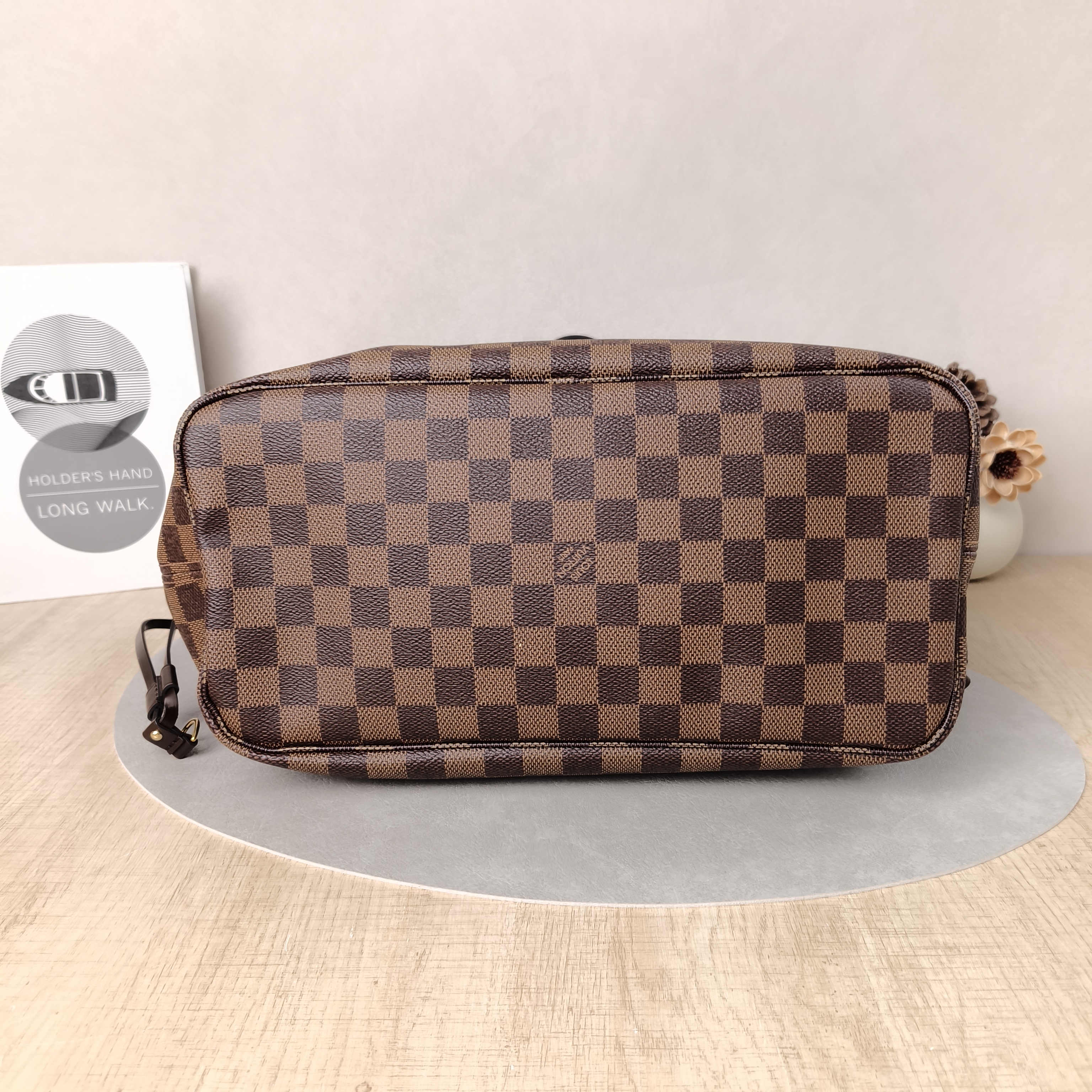 Louis Vuitton Shoulder Bag Neverfull Damier Ebene PVC Medium31 × 14 × 28 cm — cover view 2 of 6
