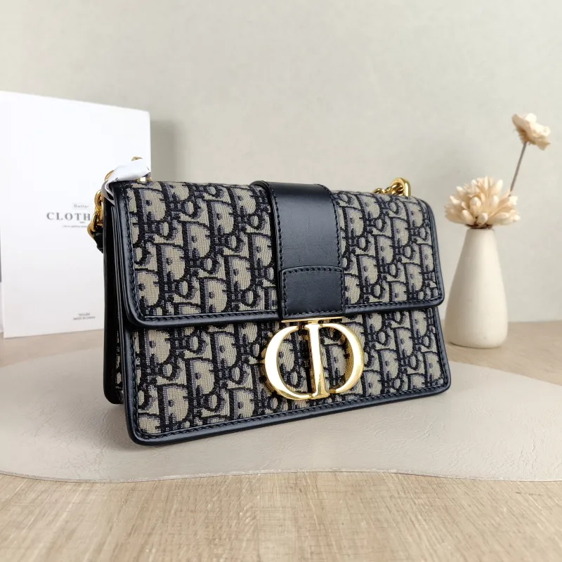 DIOR Crossbody Bag 30Montaigne 30 Edition Canvas Medium 25 × 9 × 16.5 cm — cover view 3 of 5