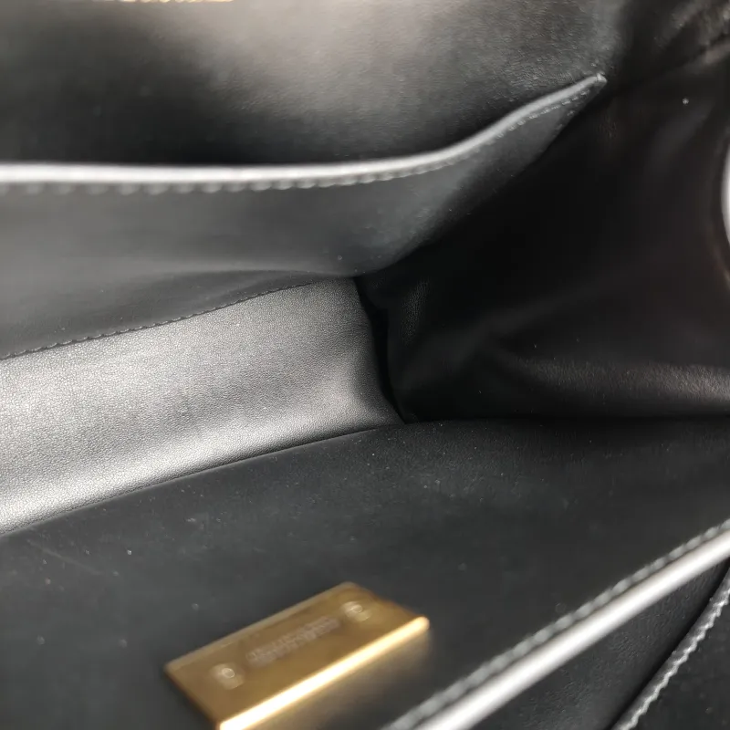 BALENCIAGA Crossbody Bag RODEO Black CC alfskin Mini 23 × 10 × 17 cm — detail view 9 of 12