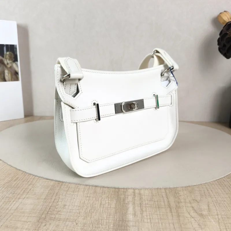 Hermès Crossbody Bag Jypsiere 23 01Blanc White Swift Calfskin Mini 23 × 5 × 17 cm W — cover view 5 of 6